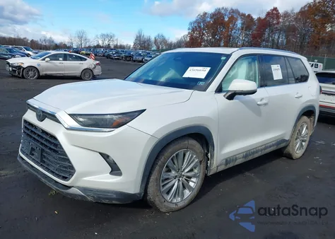 2024 Toyota Grand Highlander Platinum from USA, damaged, VIN 5TDAAAB54RS043167